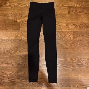 Black Lululemon leggings size 2